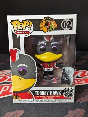 Tommy Hawk Funko Pop! Hockey Mascots #2 NHL Chicago Blackhawks
