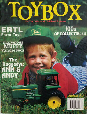 Toybox Winter 1992 Catalog - Ertl Farm Toys Tractors - Raggedy Ann & Andy EX