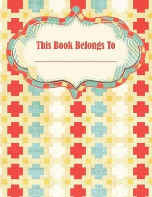 Hexagonal Chemistry Lab Book: 8.5 X 11 Chemistry School Graph Paper Cross Design