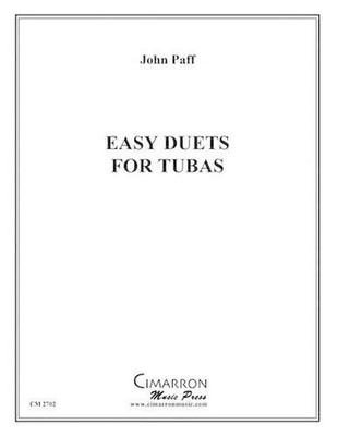 Easy Duets for Tuba by John Paff (English) Paperback Book