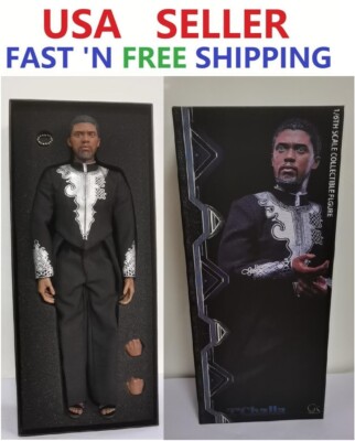 NEW 1/6 Black Panther Full Figure w/ body King Of Wakanda for 12'' doll  