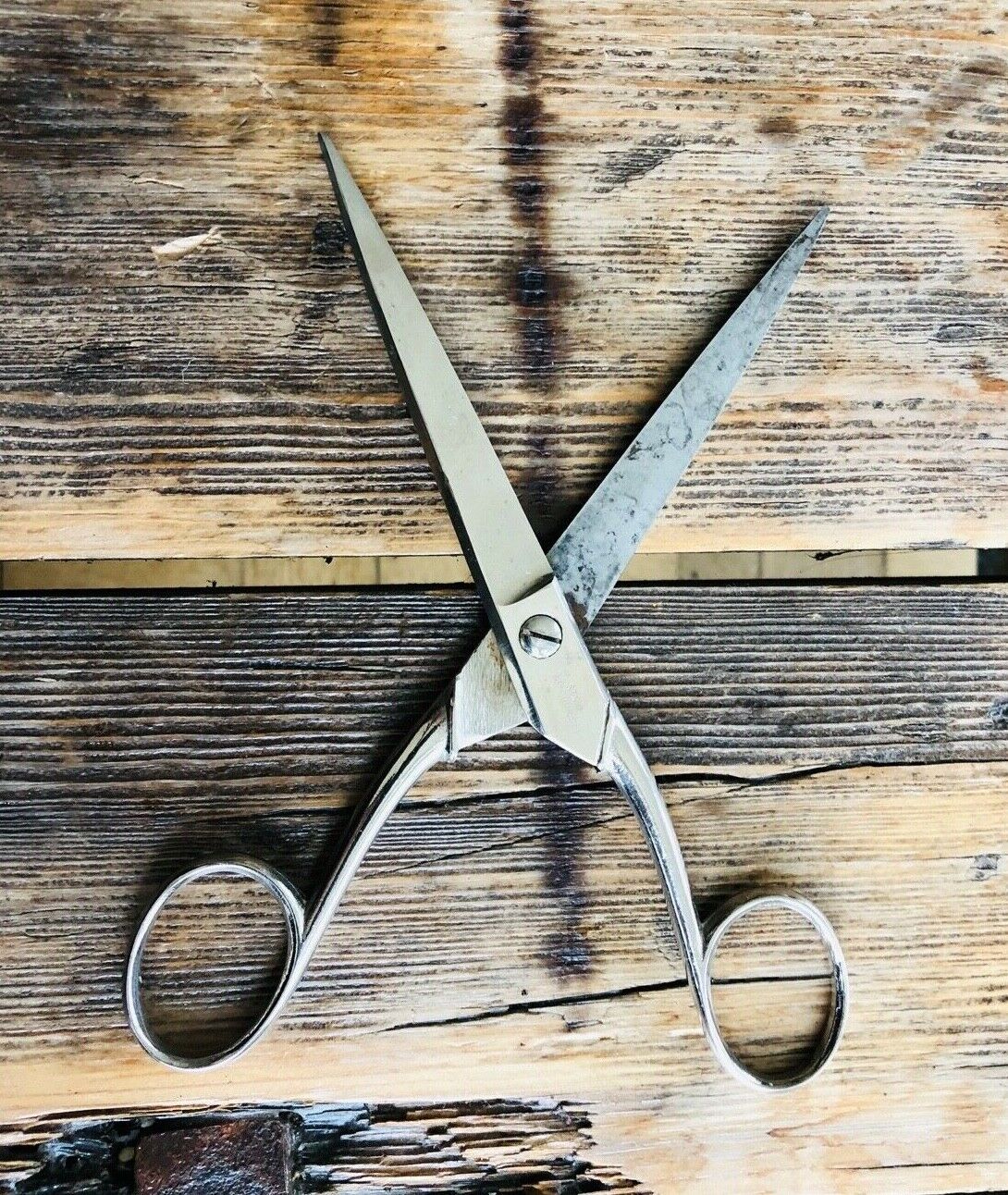 Vintage fabric scissors, Stahl Geschmiedet 6.9 Vintage fabric scissors, Stahl Geschmiedet 6.9