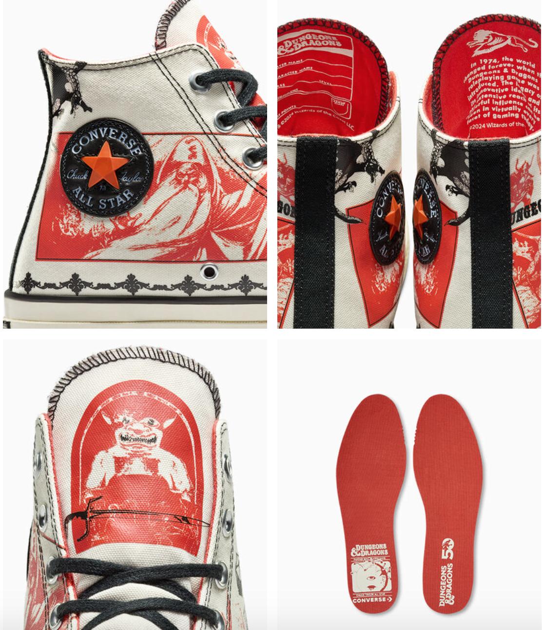 Pre-owned Converse Men's  X Dungeons & Dragons Chuck 70 Shoes A09883c Wonka In As Pictured