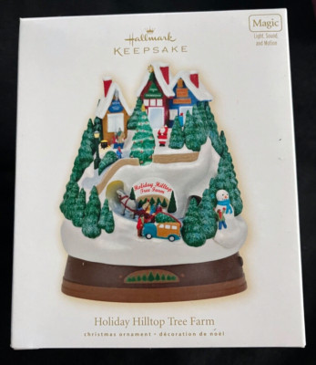 Hallmark Holiday Hilltop Tree Farms Christmas Tree Ornament NEW in Box