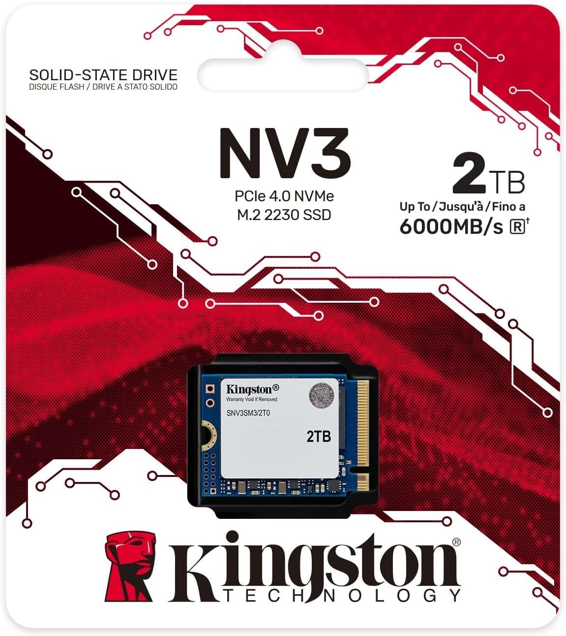 Kingston NV3 2TB SSD M.2新品未使用 Amazon.com: Kingston NV3 2TB M.2 2280 NVMe SSD | PCIe 4.0