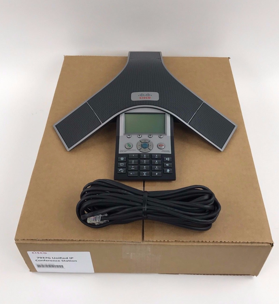 Cisco 7937G Unified IP VoIP Conference Phone Bulk 882658165283 eBay
