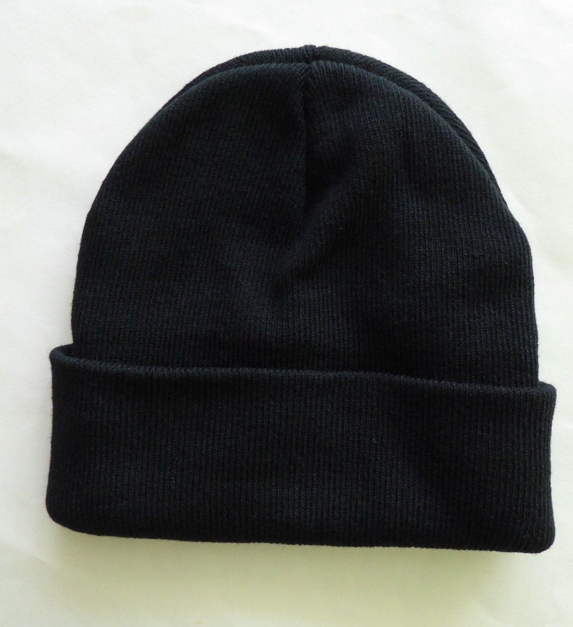 AP Apache Pine Black Beanie Hat with Logo Unisex One Size Fits Most RP $35