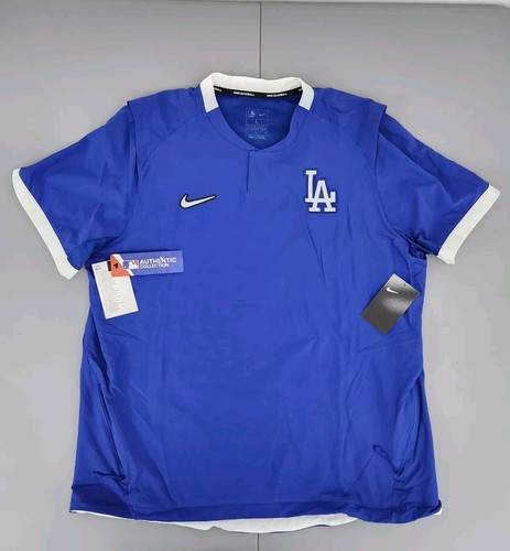 Nike Dodgers Authentic Collection Short Sleeve Hot Pullover