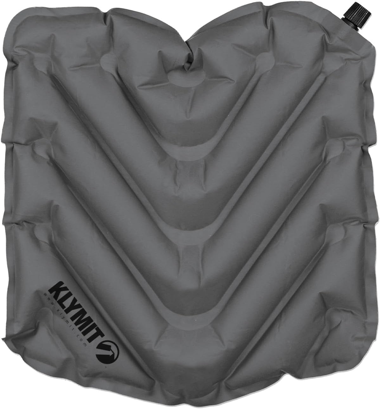KLYMIT V Seat - Portable, Inflatable Padded Cushion Seat, Perfect for Air Travel