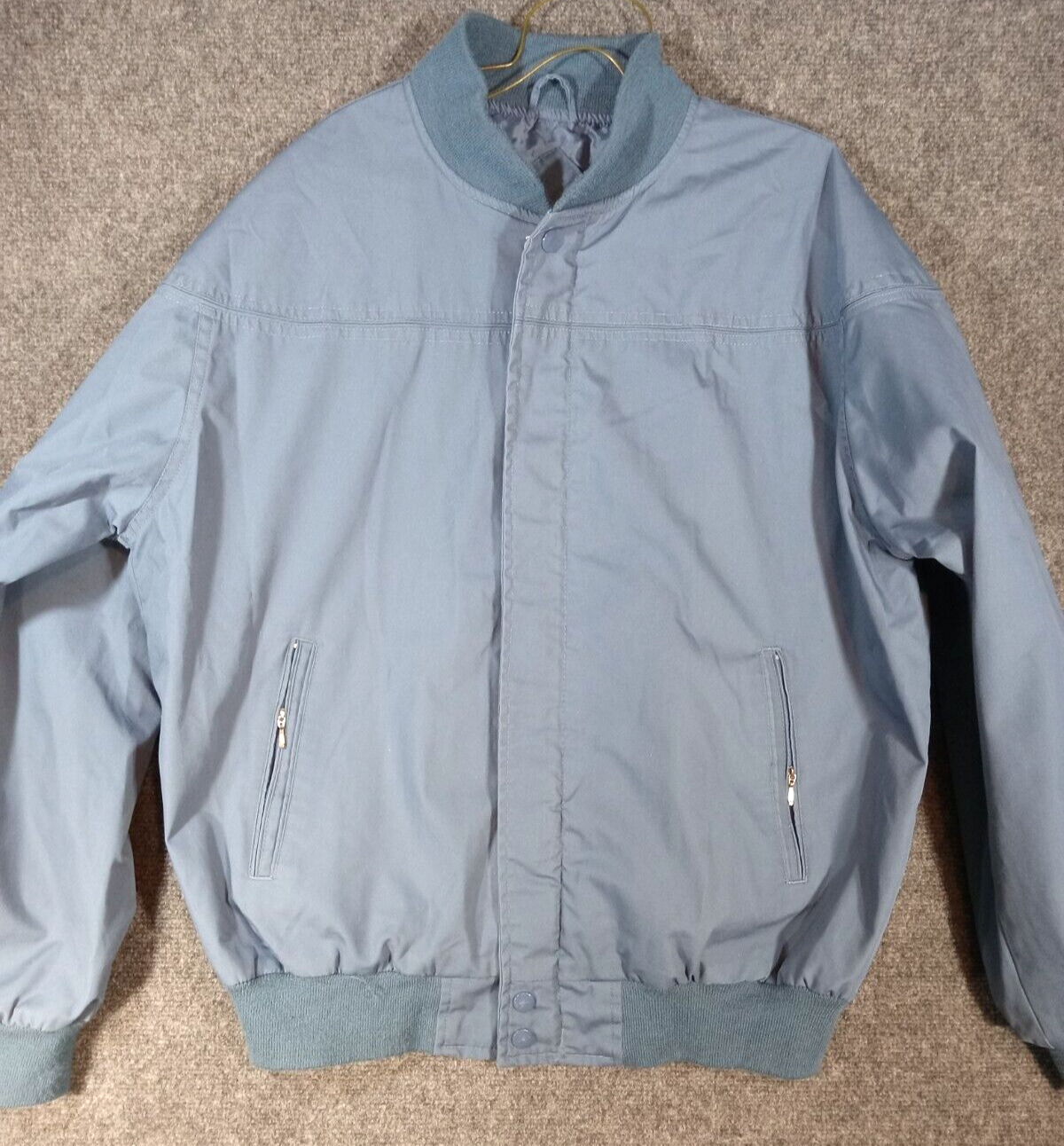 Golf Arnie Arnold Palmer Pale Blue Jacket Medium m Mens Golf Arnie Arnold Palmer Pale Blue Jacket Medium m Mens