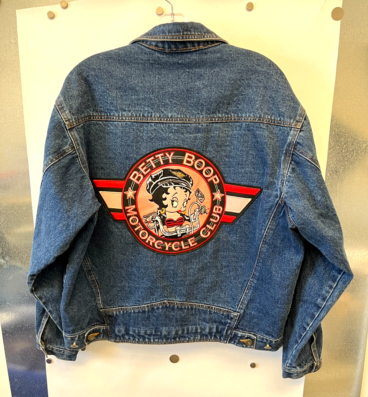 american toons betty boop ヴィンテージ　ジャケット Vintage 90s American Toons Betty Boop leather flight Bomber