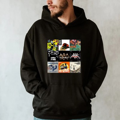85 De La Soul Album collage Hoodies Black Cotton Unisex All Sizes S-5XL
