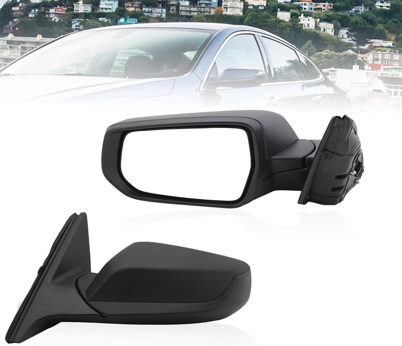 Driver Side View Mirror for 2016-2022 Chevy Malibu L LS 3 Pins Manual Folding