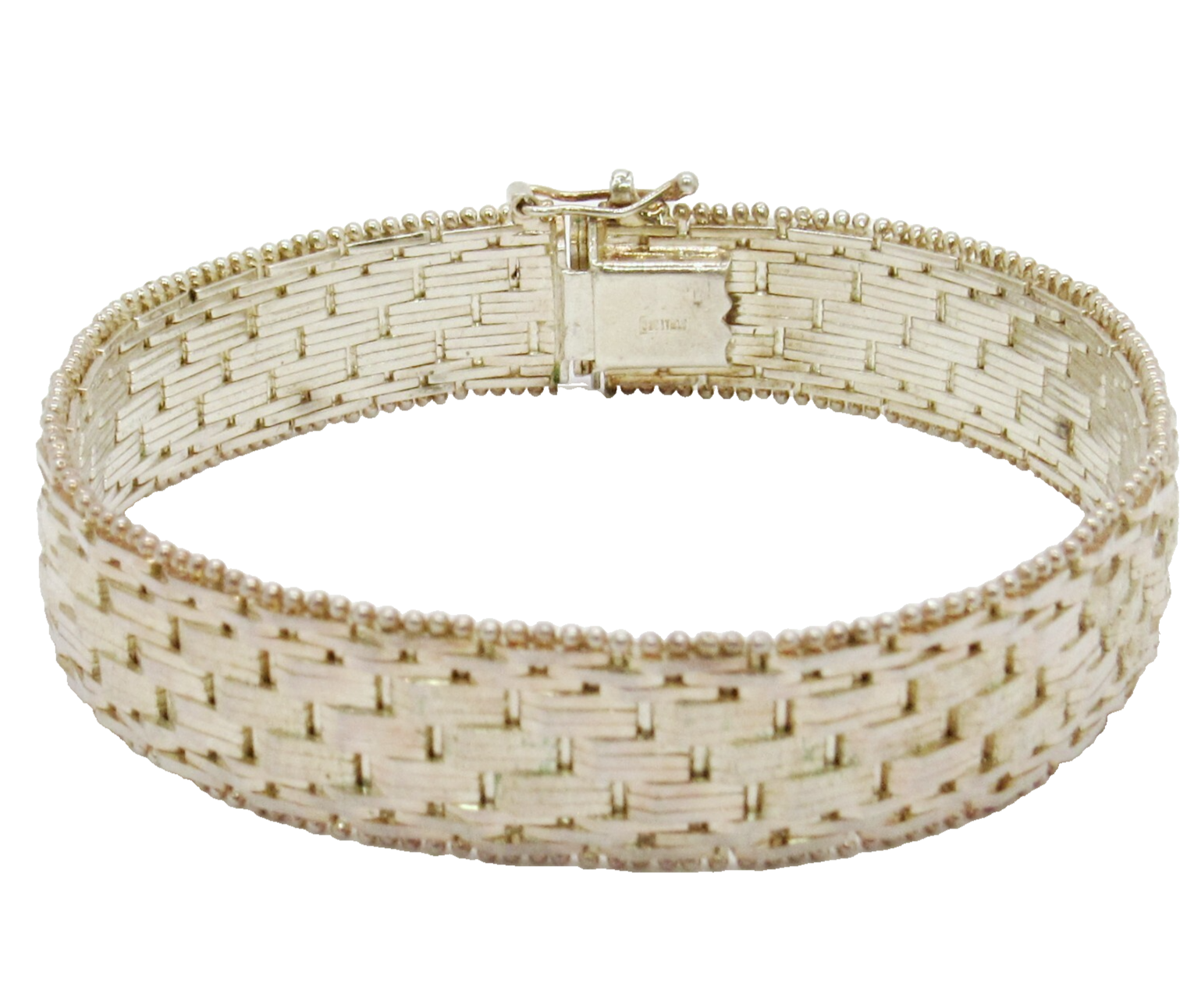 SILVER925 Vintage Bracelets［元値約¥24,000］ Vintage Tous Mesh Sterling Silver925 Bear Motif Bracelet