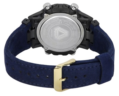 Pre-owned Casio Edifice Sospensione Dial Sports Tough Solar Men's Watch Ecb-2000ss-2a