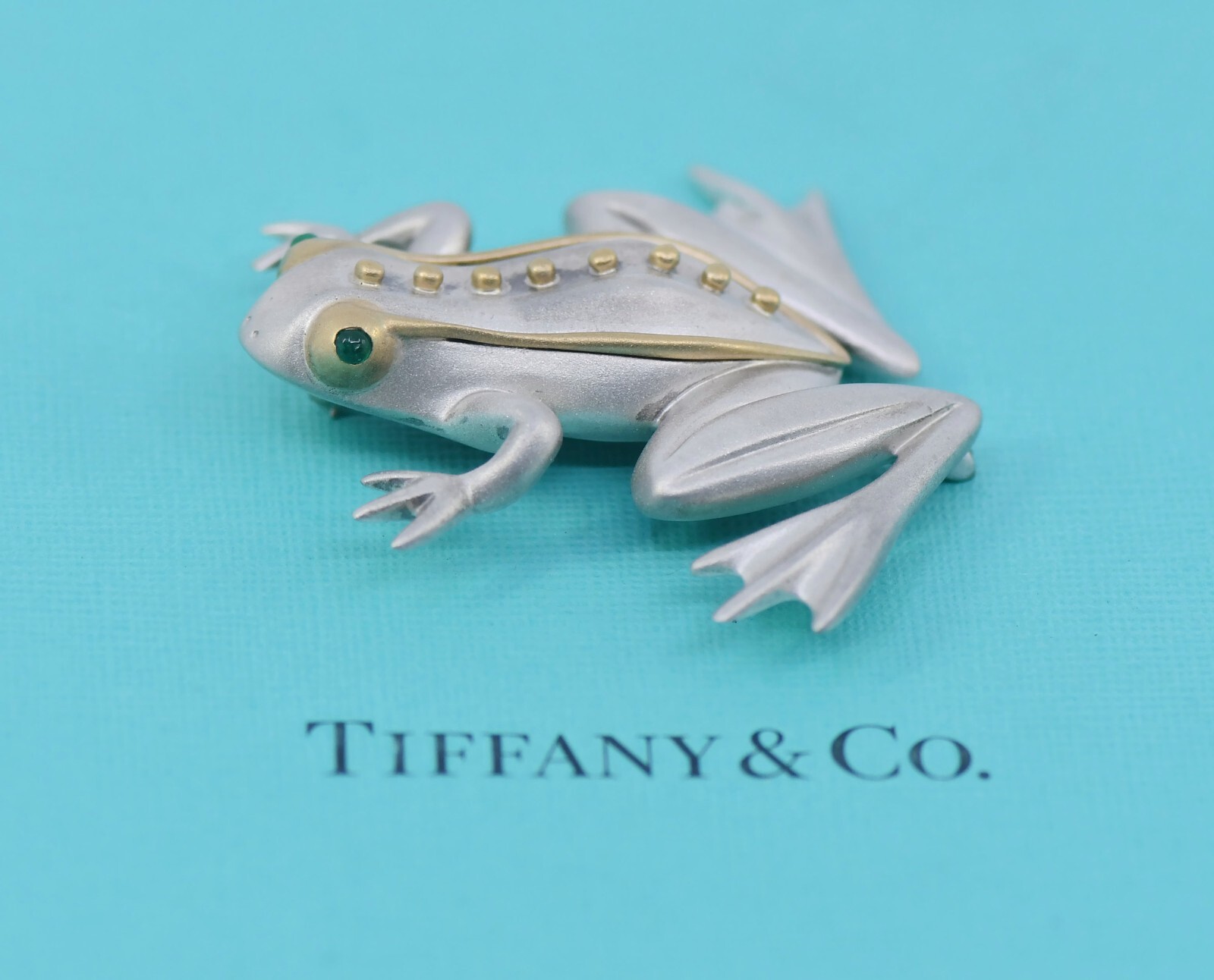 【希少】Tiffany　brooch ティファニーブローチ　ピンバッジ ✨TIFFANY brooch✨ティファニーブローチ ダブルリーフ ピン