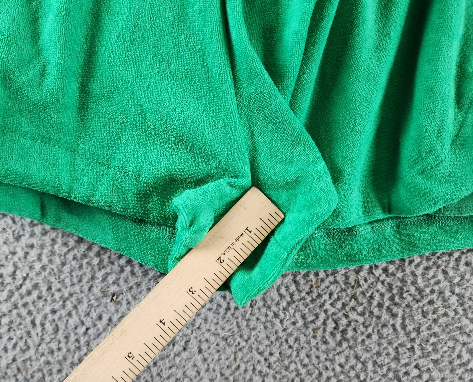 Elan Elastic Waistband Swim Cover Up Shorts Women's S Green Bright Solid Pull On - Picture 8 of 19