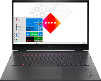 HP OMEN 16 16'' Gaming Laptop FHD Ryzen 7 5800H RTX 3050 Ti 16GB  512GB SSD W10H