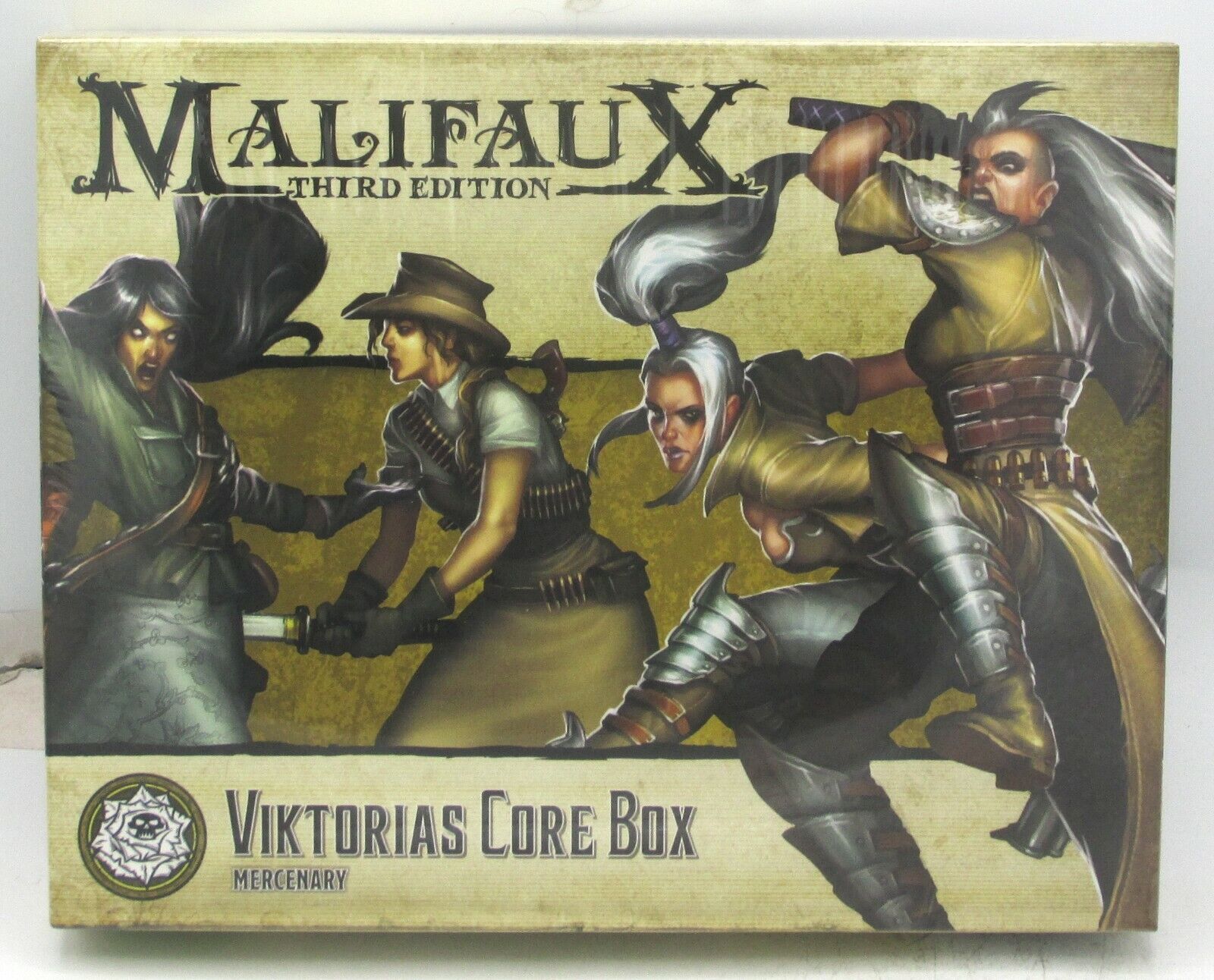 Malifaux M3E WYR23501 Viktorias Core Box (Outcasts) Female Malifaux M3E WYR23501 Viktorias Core Box (Outcasts) Female