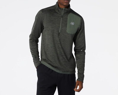 New Balance  NB Heat Grid Half-Zip | M | Green