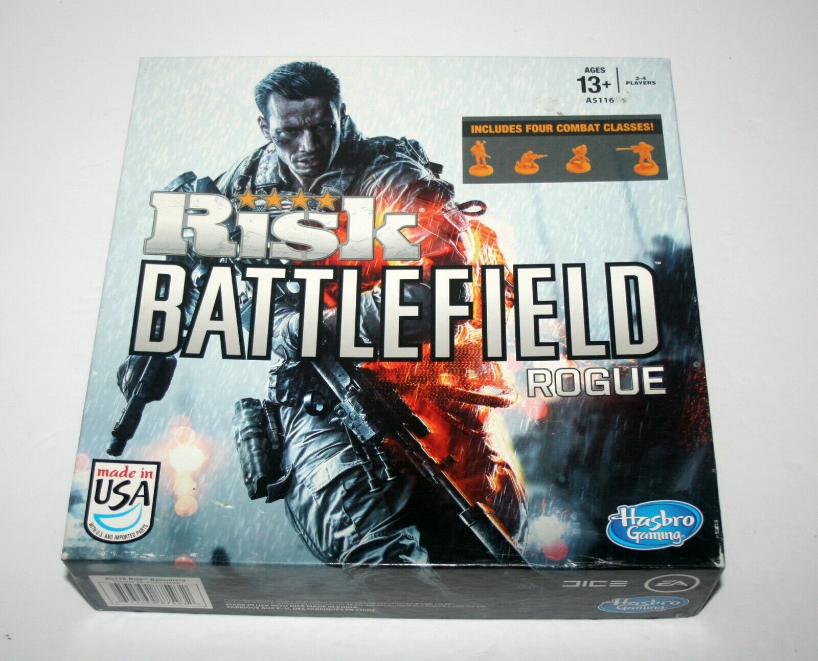 Risk Battlefield Rogue Board Game (2013) Hasbro Complete - Sea...