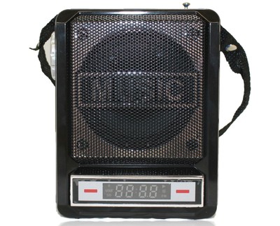 TPro Solar Powered Rechargeable Bluetooth Speaker with Wired Headset Mic & Flash