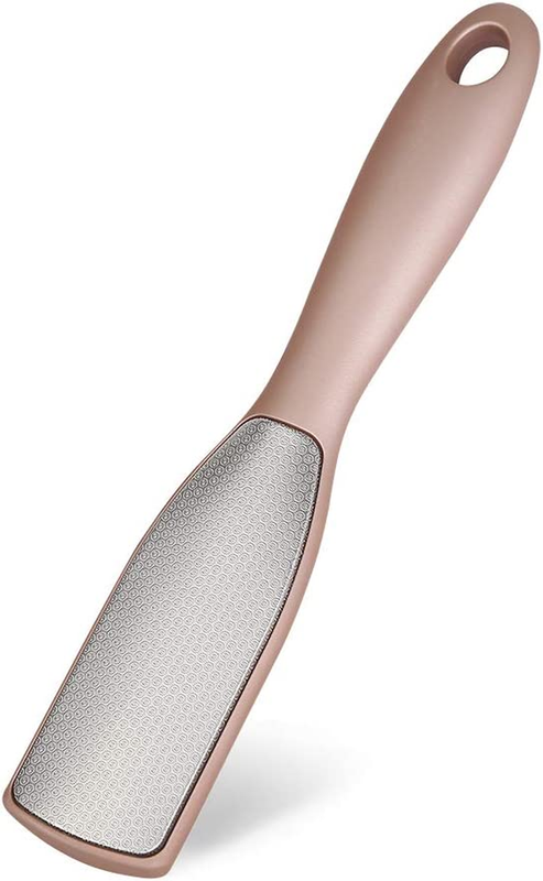 Foot File Callus Remover - Double Sided Stainless Steel Foot Rasp for Wet and Dr