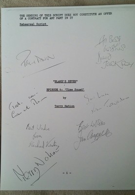 Blakes 7 Email 37 Scripts PDF scans! Terry Nation, Paul Darrow, Gareth Thomas