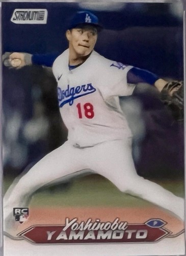 2024 Topps Stadium Club Yoshinobu Yamamoto Special Forces 2024 Topps Stadium Club Yoshinobu Yamamoto Special Forces