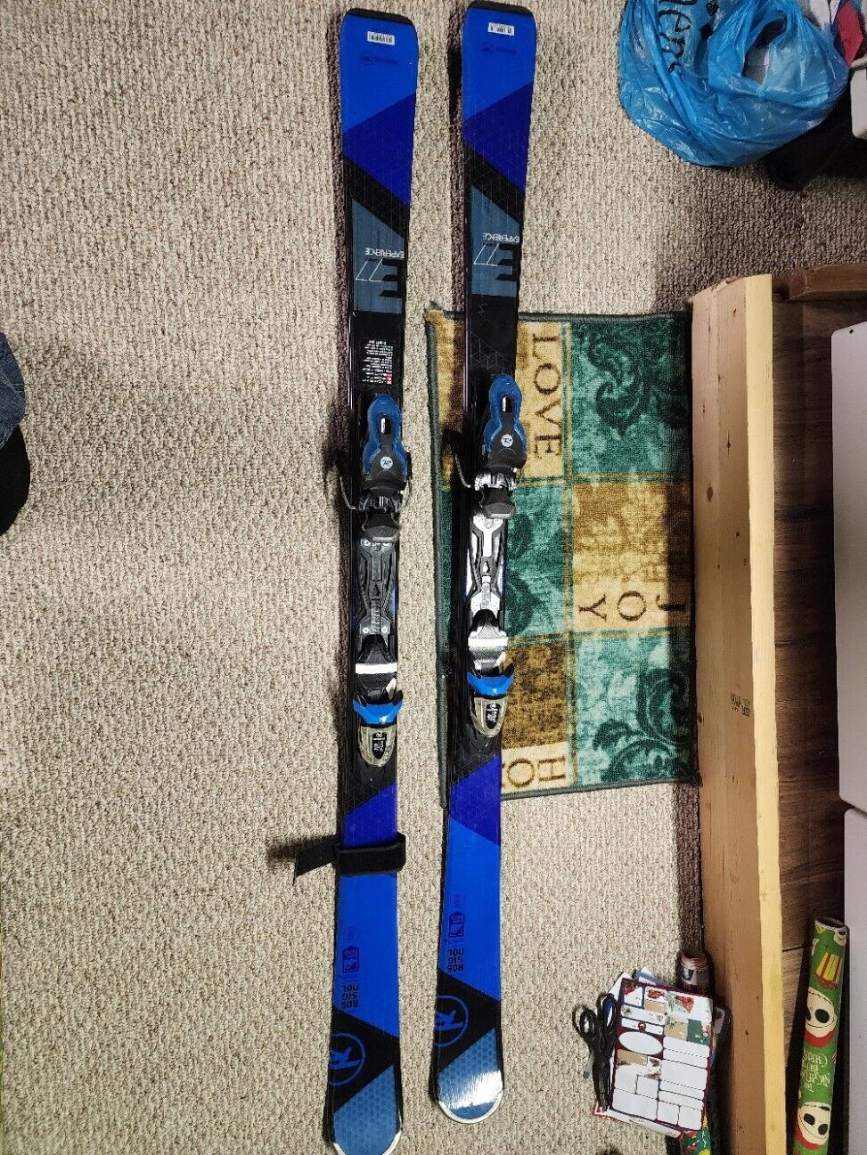 ROSSIGNOL EXPERIENCE 77 CARBON SKIS SIZE 168 CM WITH ROSSIGNOL EXPERIENCE 77 CARBON SKIS SIZE 168 CM WITH