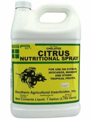 Southern Ag Chelated Citrus Nutritional 128oz  Zinc Magnesium Manganese Sulfate