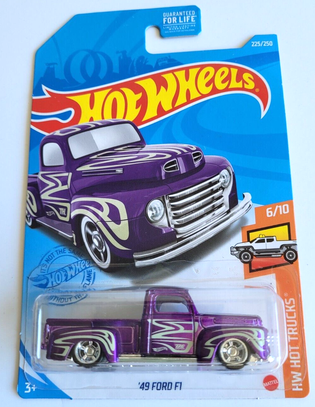 '49 Ford F1 Pick-up #225 2021 Hw Hot Truck Super Treasure W Protector