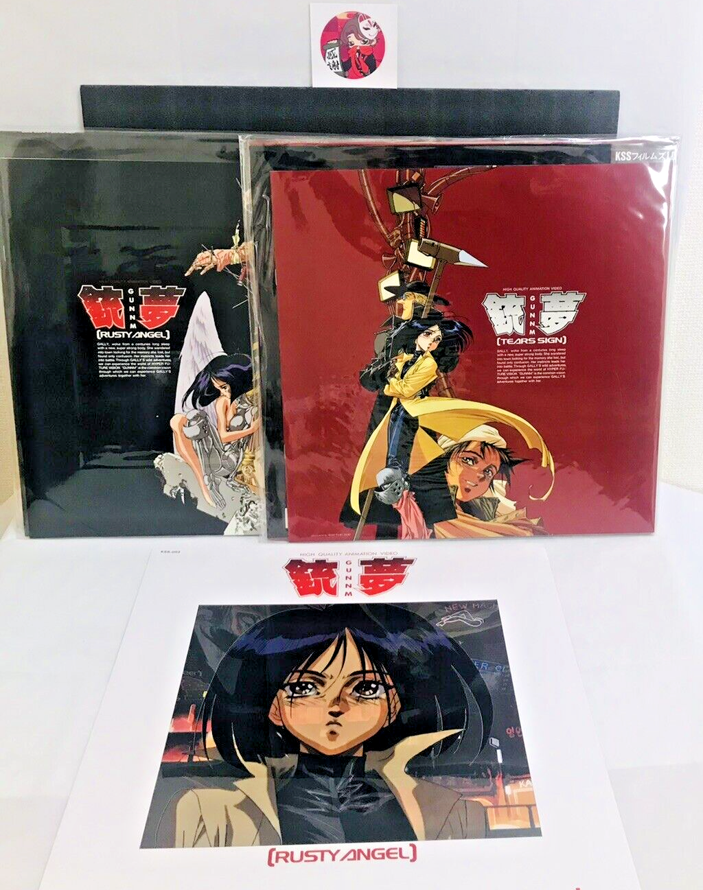 銃夢　GUNNM RUSTY ANGEL レーザーディスク　LD 銃夢 GUNNM RUSTY ANGEL レーザーディスク LD