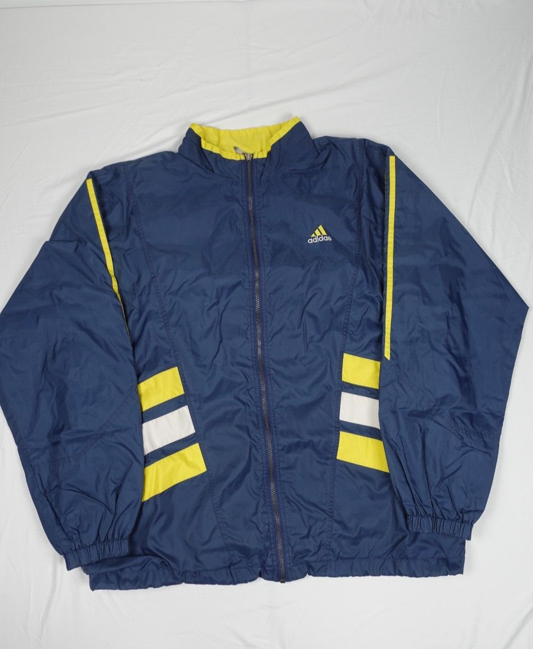 1980s 1990s ADIDAS VINTAGE TRACK JACKET MADE IN KOREA sz 6