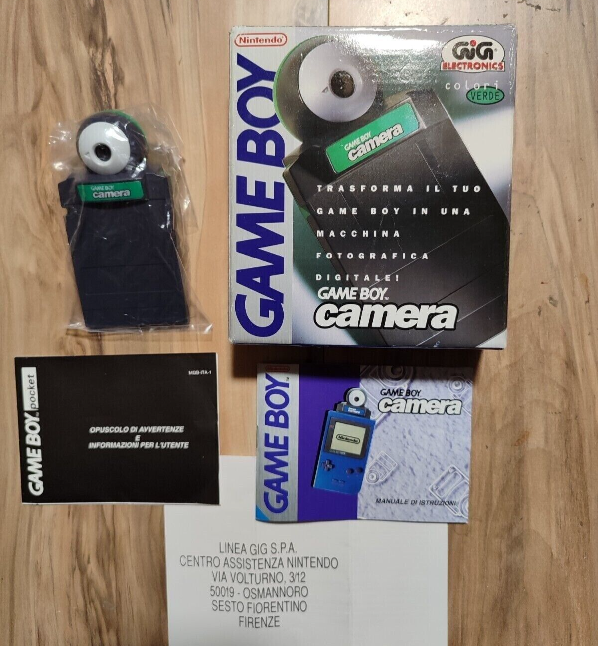 Game Boy Camera Green - Tested , Complete in Box CIB, VGC | eBay