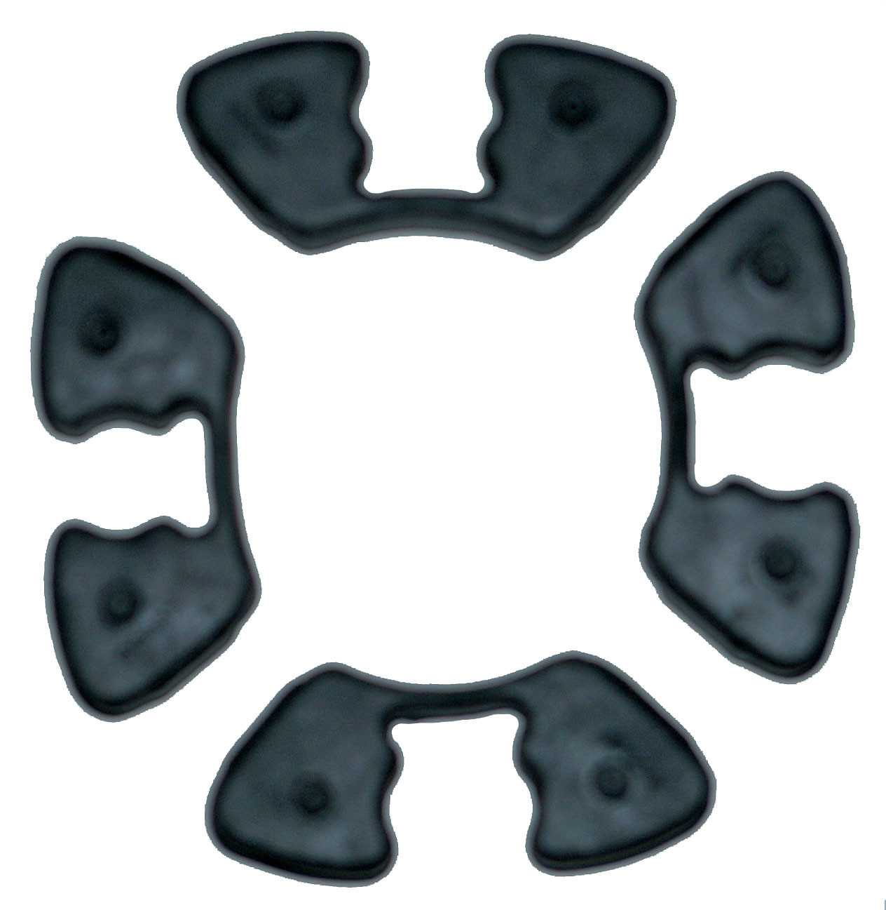 ★R★ Kawasaki ZX-9R rear wheel cush drive rubber set (1994-2003