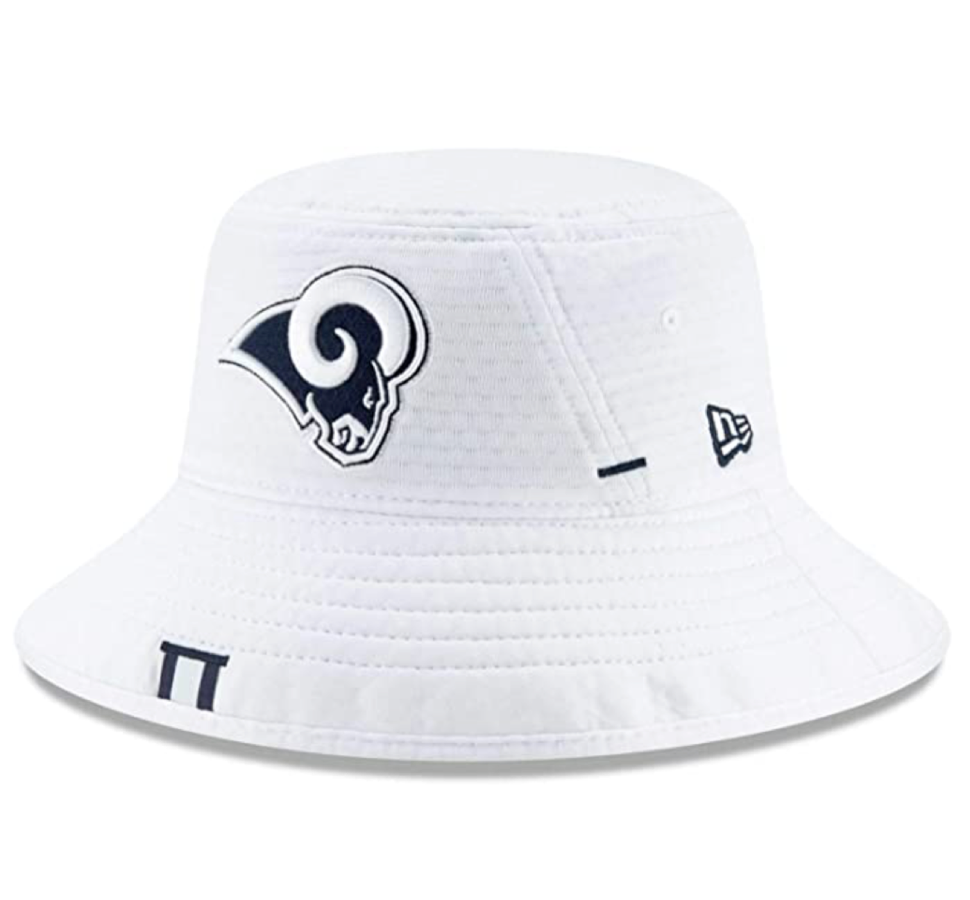 New Era Men's White LA Los Angeles Rams 2019 NFL Training Camp Bucket Hat