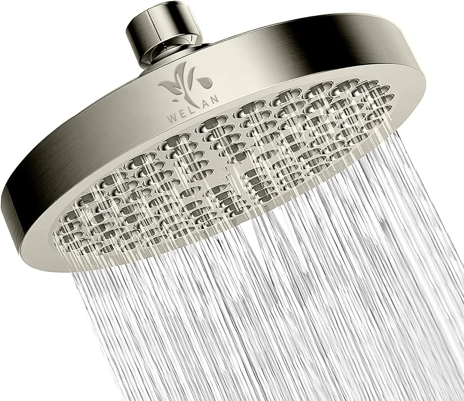 Brushed Nickel Angles Adjustable Shower Head