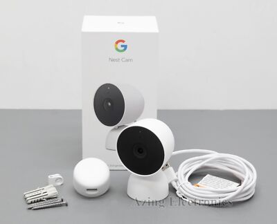 Google Nest Cam 屋内用 スマートカメラ GJQ9T Google Nest Cam(屋内用)発売。据え置き型スマートカメラが1.2万