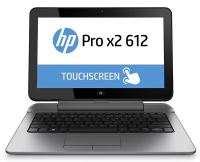 HP Pro X2 612 G1 Tablet laptop i5-4202Y 8GB 128GB SSD 12.5" Touch Win 11