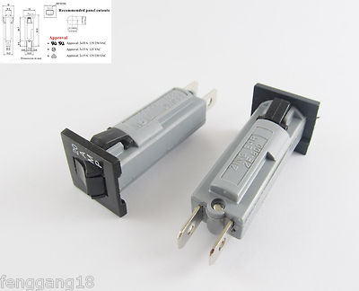 Manual Push Button 1pc NEW ZING EAR ZE-800 3A Overload Ap