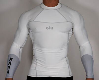 WHITE COMPRESSION SHIRT SIZE S