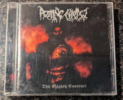 ROTTING CHRIST~ Thy Mighty Contract~ CD ~ US Reissue 1990 s 2 Extra Tracks
