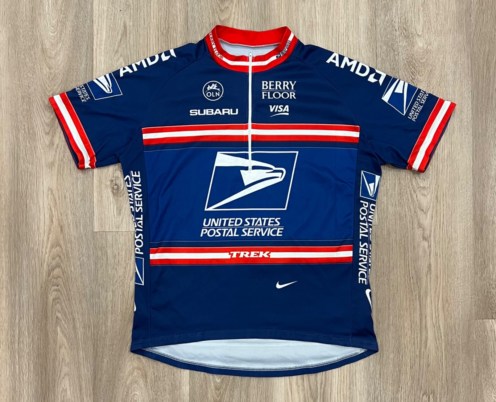 Vintage Nike United States Postal Service USPS Cycling