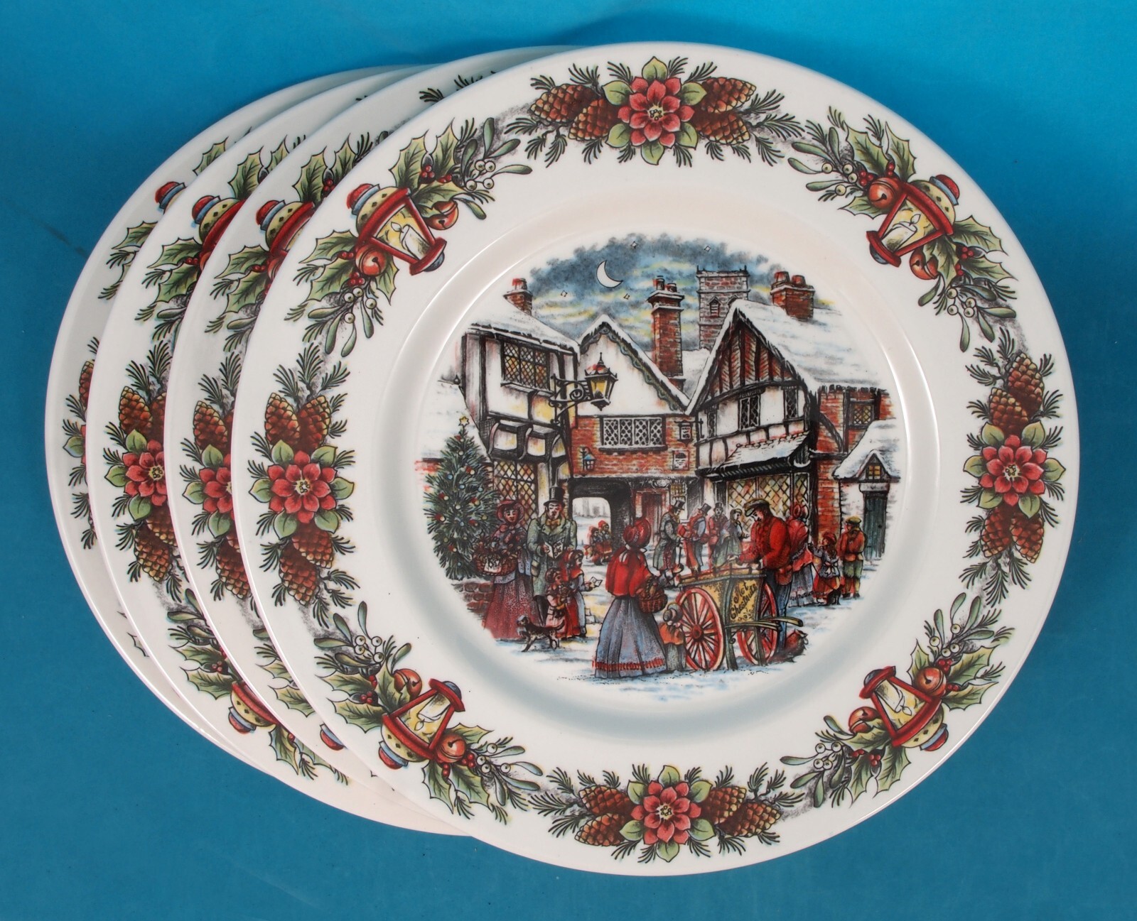 アンティーク雑貨 RC Christmas Plate 2025 Bing & Grøndahl Blue Collectible Christmas Plate - 2025 – FJØRN