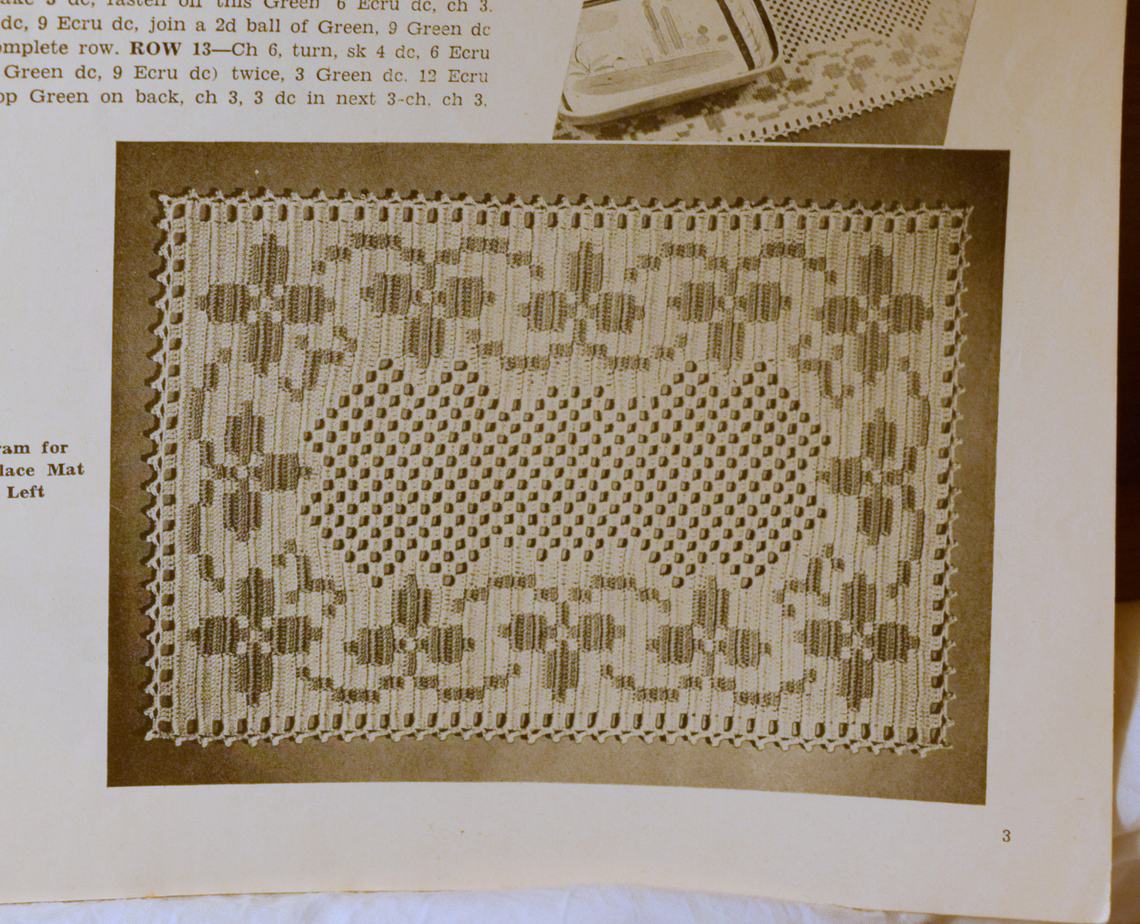 Lily's Album of Crocheted Designs Book 1200 1944 Excellent Condition