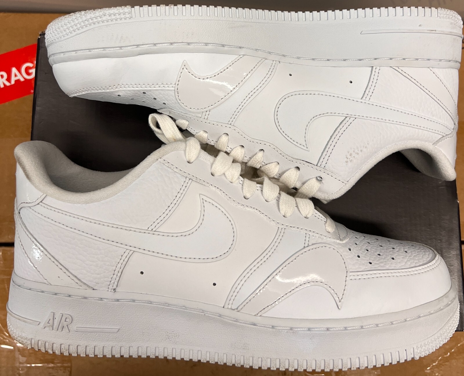Nike Air Force 1 '07 LV8 White CK7214-100 Size 9.5 | eBay