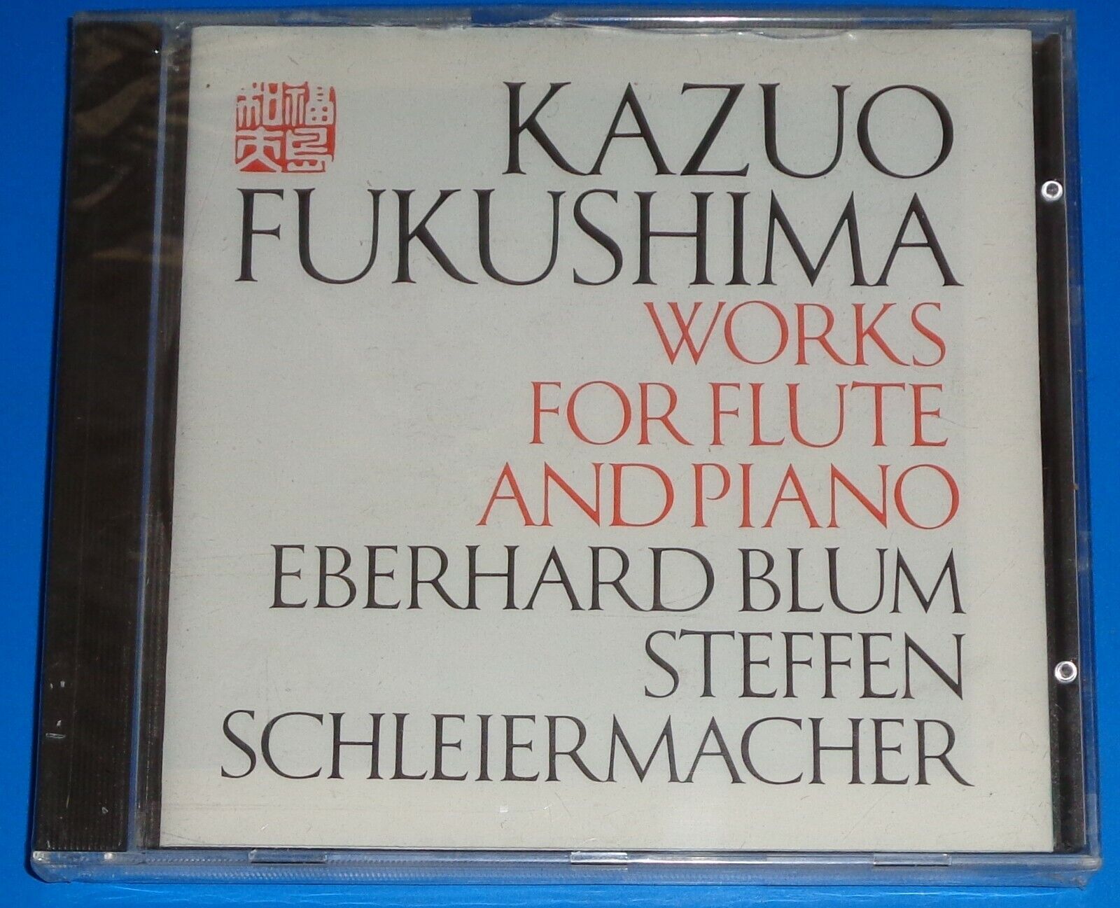 Blum/Schleiermacher KAZUO FUKUSHIMA Works for Flute & Piano