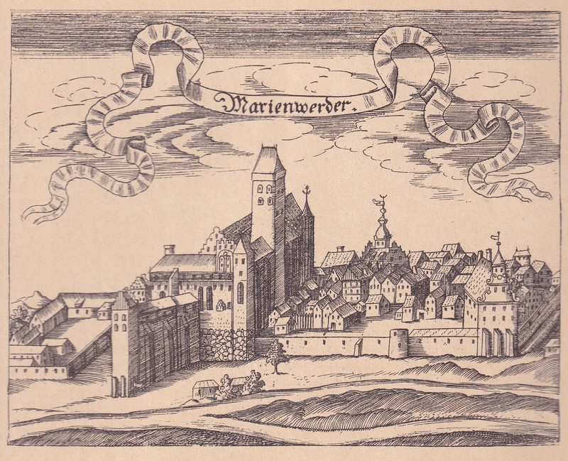 Marienwerder/ Kwidzyn- WestpreuÃEn- Nach Einem Stich Des 18. Jahrhunderts