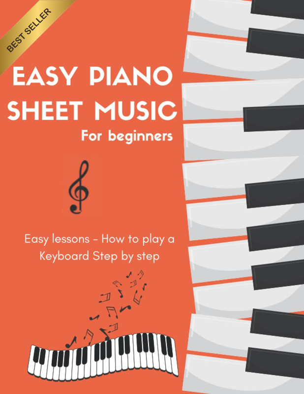 Easy Piano & Keyboard Sheet Music Book: 50 Songs for Beginners